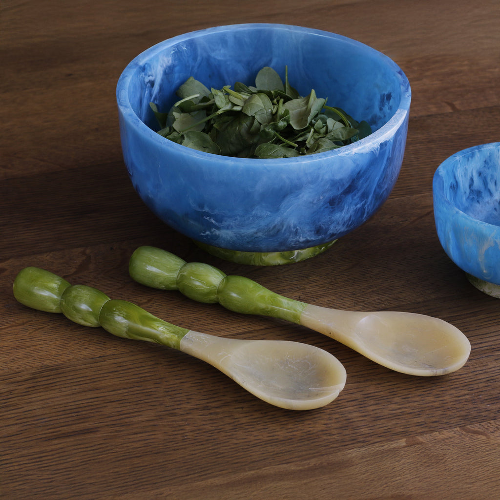Rio Bubble Salad Servers Green