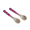 Resin Rio Bubble Salad Servers in Pink