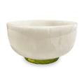 Rio Large Round Bowl White & Green