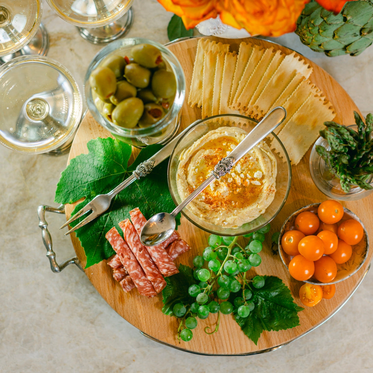 Tavola Wood Charcuterie Board