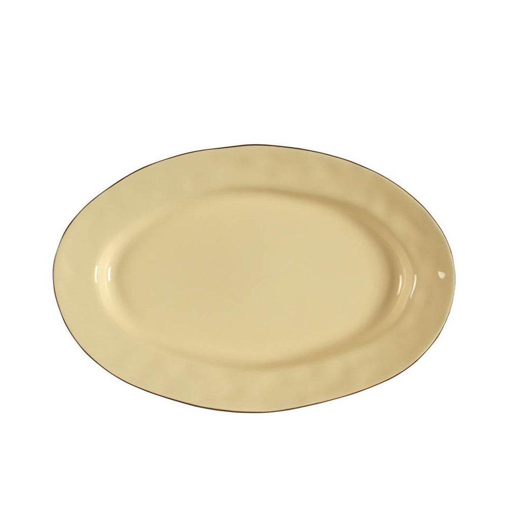 Cantaria Small Oval Platter Almost Yellow