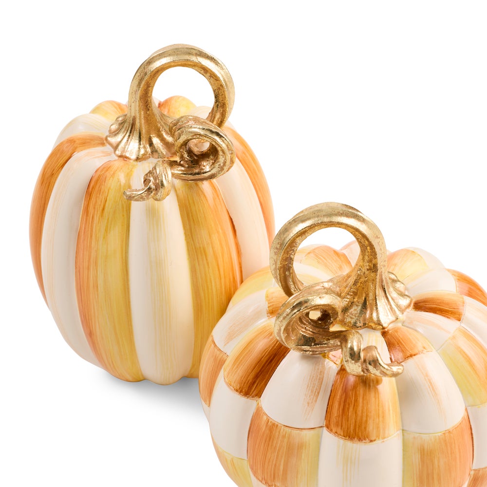 Amber Check Petite Pumpkin