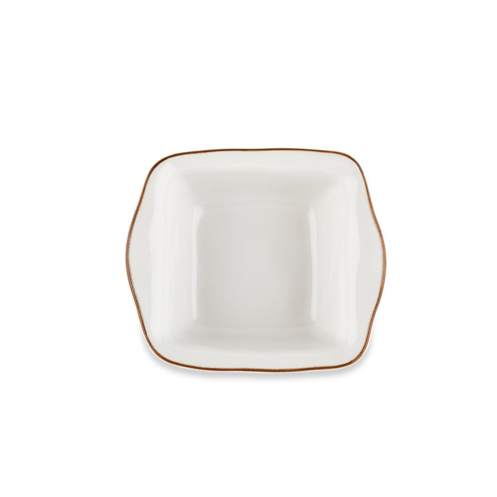 Cantaria Square Ramekin White