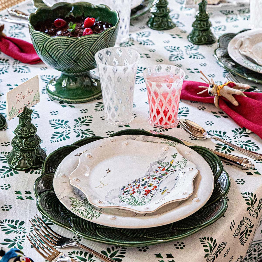 North Pole Dessert/Salad Plate