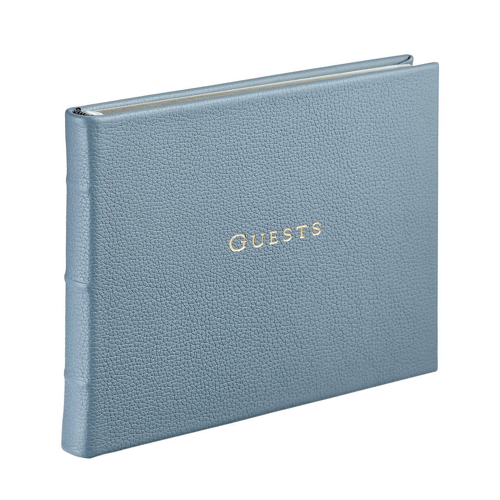 Guest Book in Slate Blue
