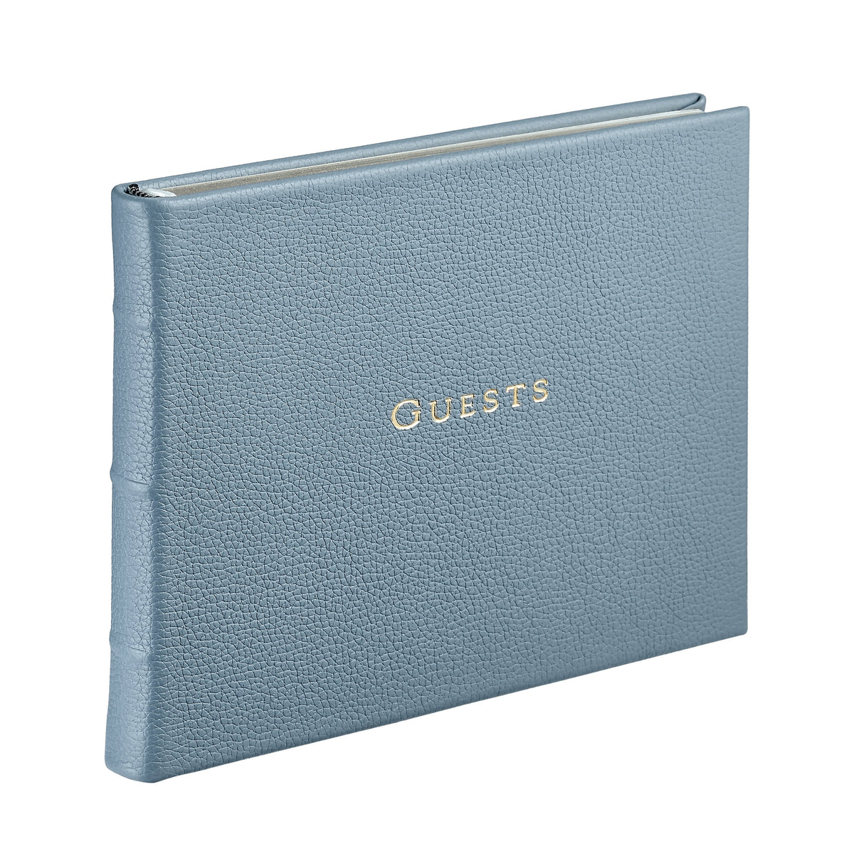 Guest Book in Slate Blue