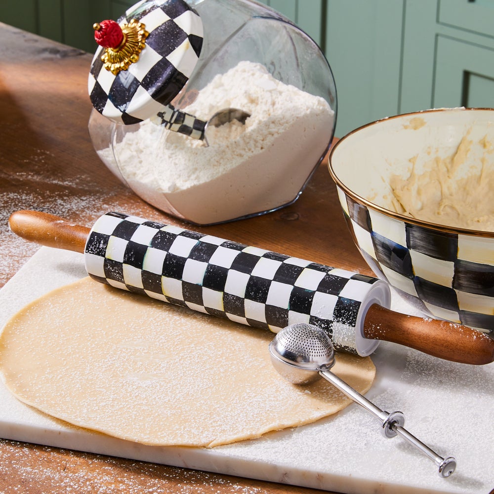 Courtly Check Rolling Pin