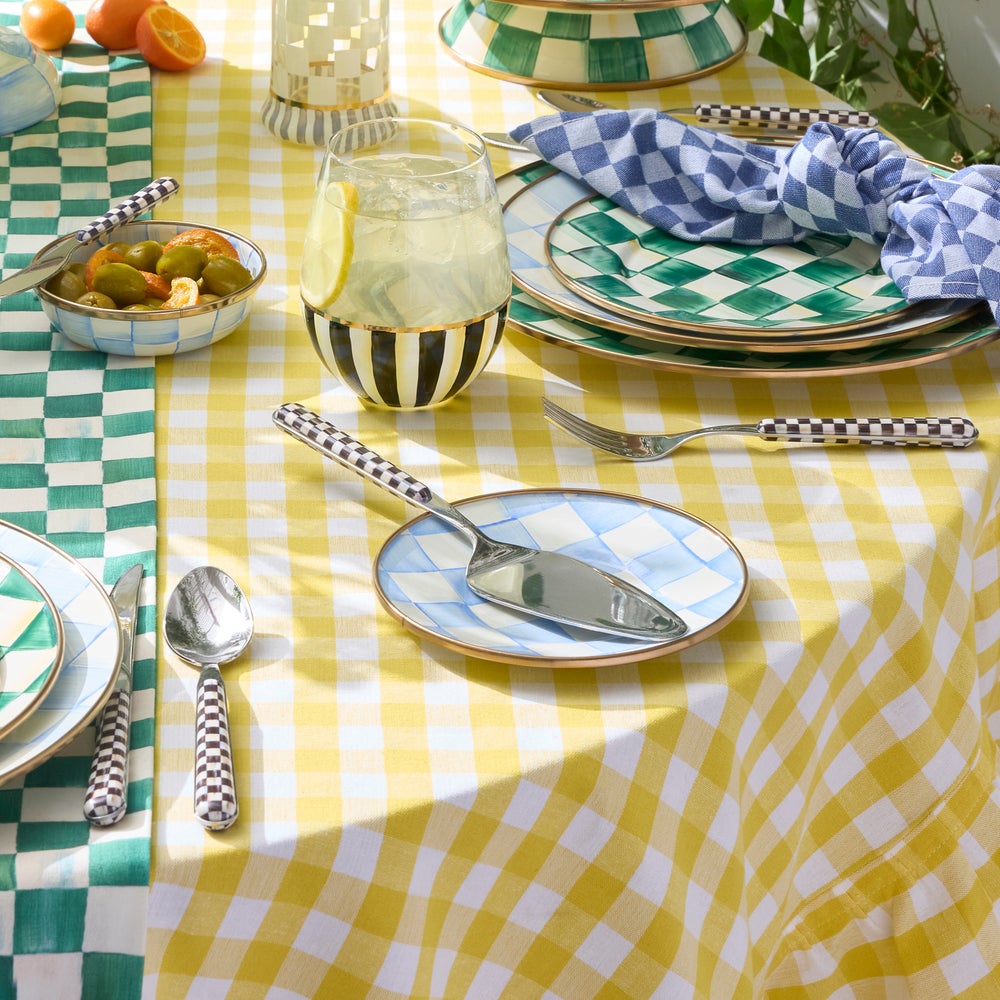 Courtly Check Bistro Cake Serving Set