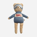 Blue Plush Bear Ski Stuffed Animal