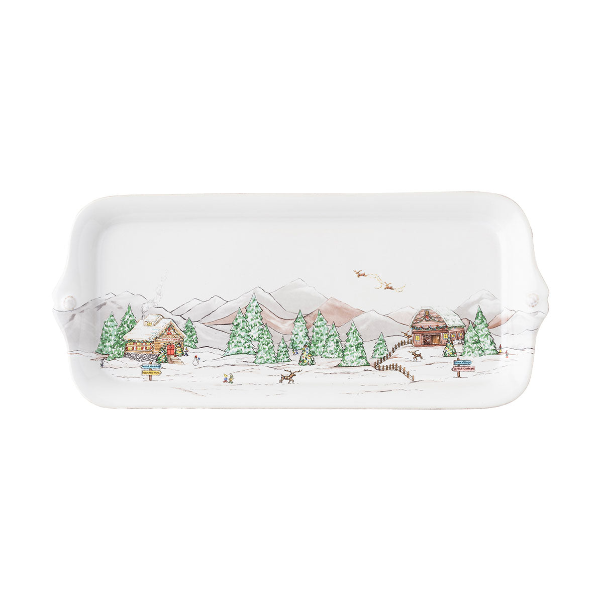North Pole 14.5" Hostess Tray