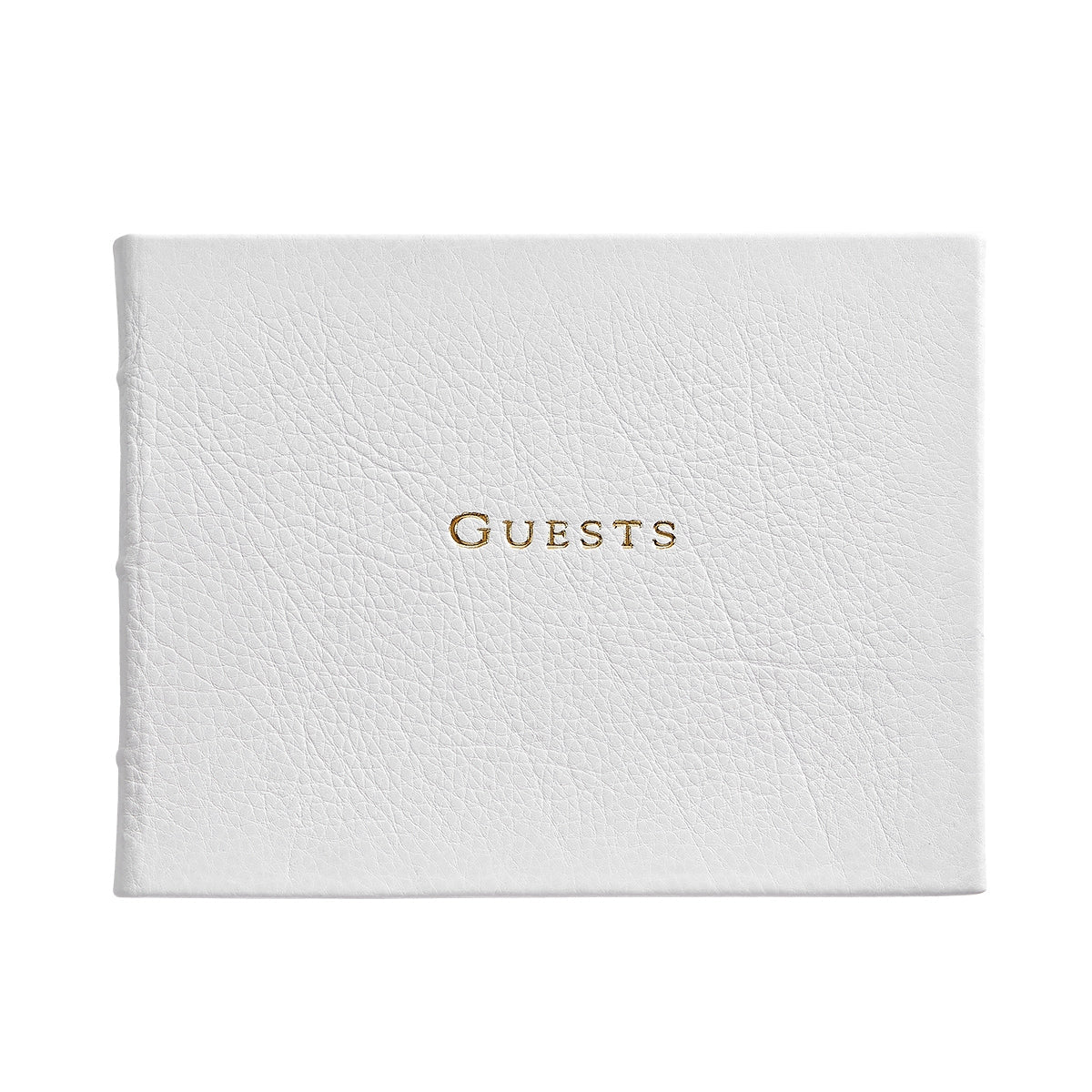 Guest Book in White