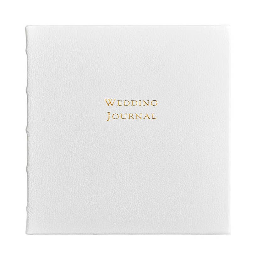 Wedding Book in White