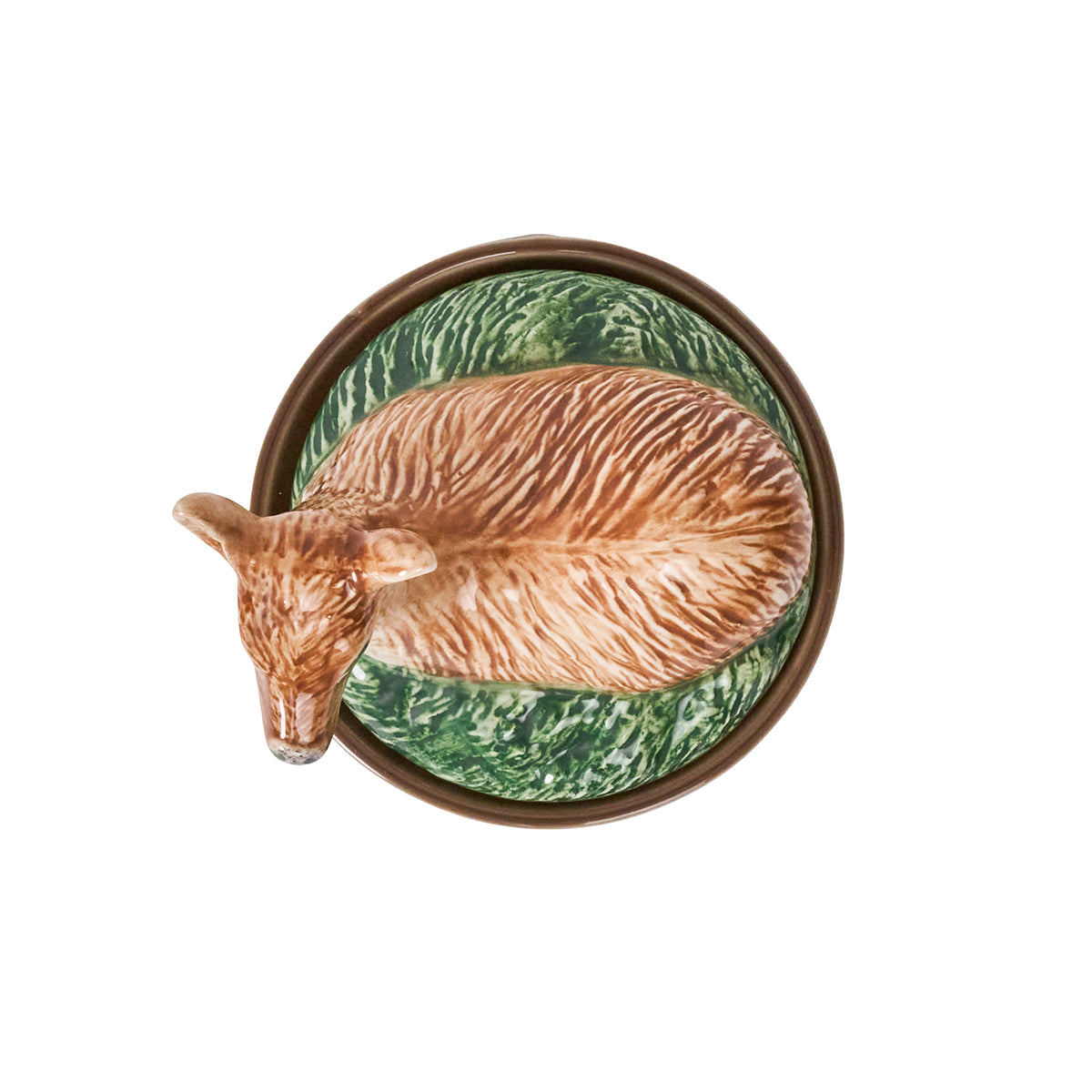 Forest Walk Deer Bowl with Lid