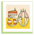 Quilled 50th Birthday Greeting Card