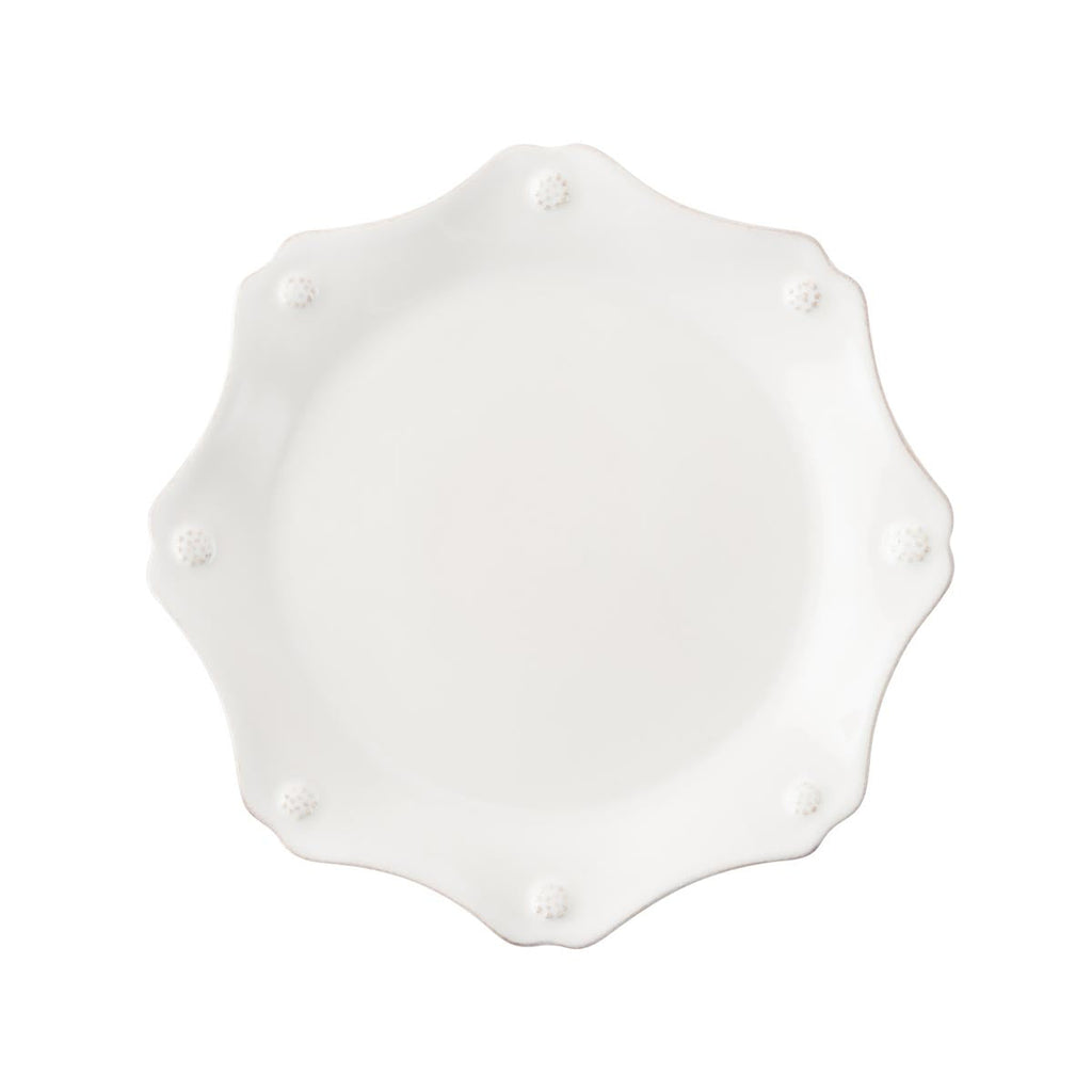 Berry & Thread Scalloped Dessert/Salad Plate