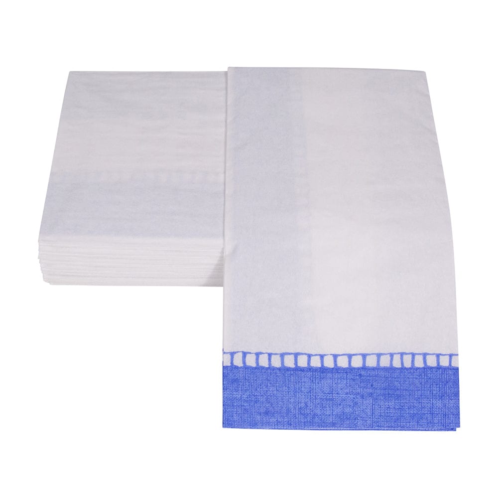 Linen Blue Guest Towel