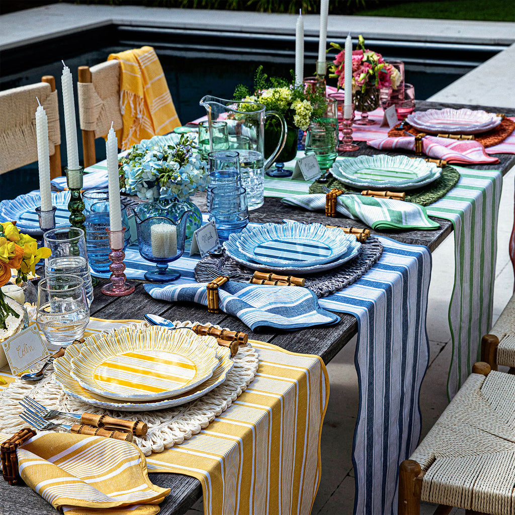 Cabana Stripe Napkin Assorted Set/4