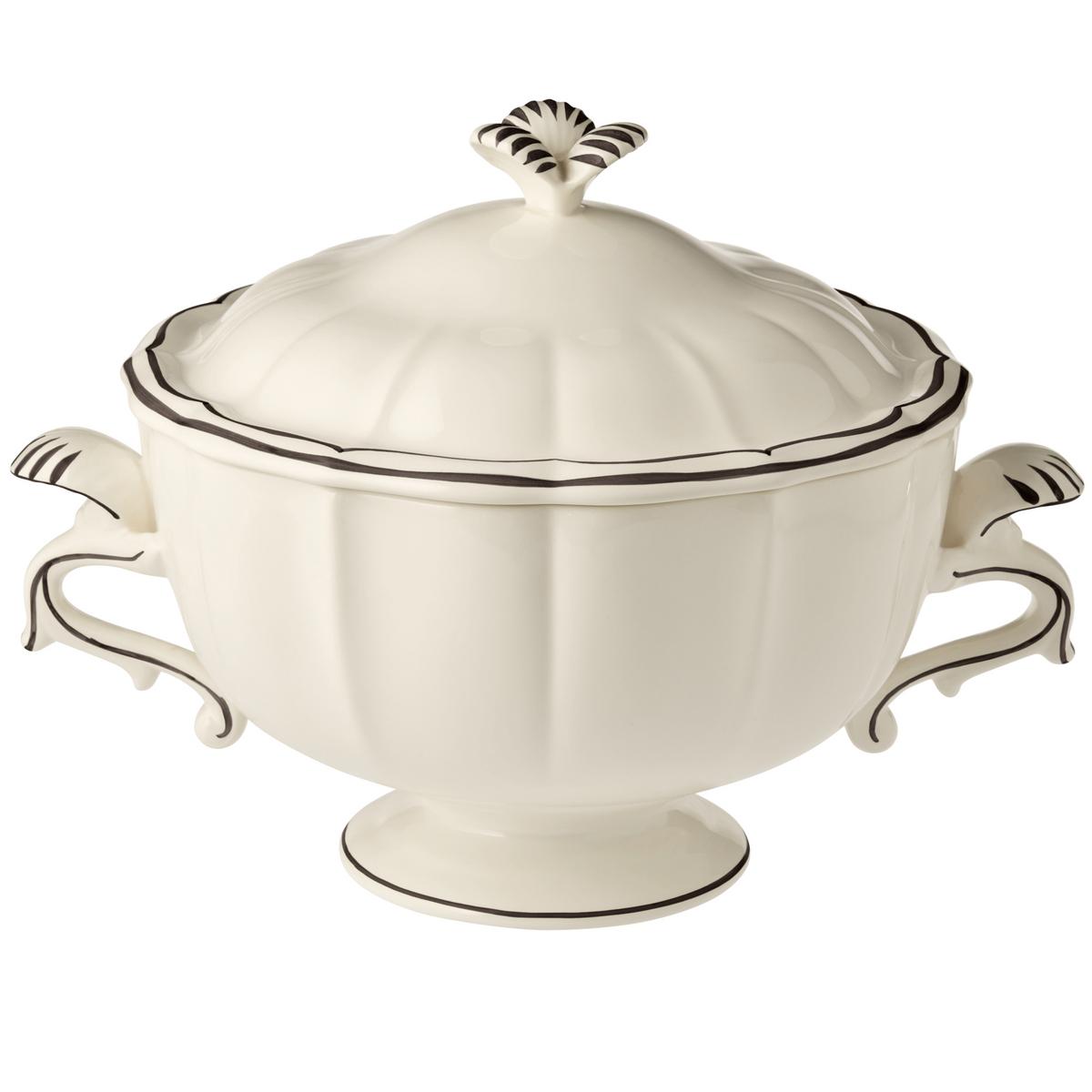Soup Tureen Filet Manganese Midnight