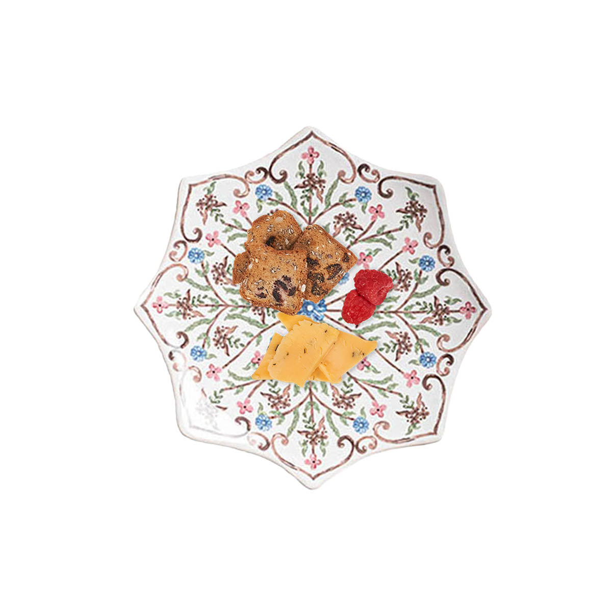 Villa Seville Scalloped Side/Cocktail Plate Set of 4