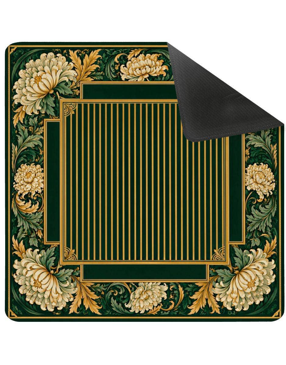 Emerald Green Mahjong Mat