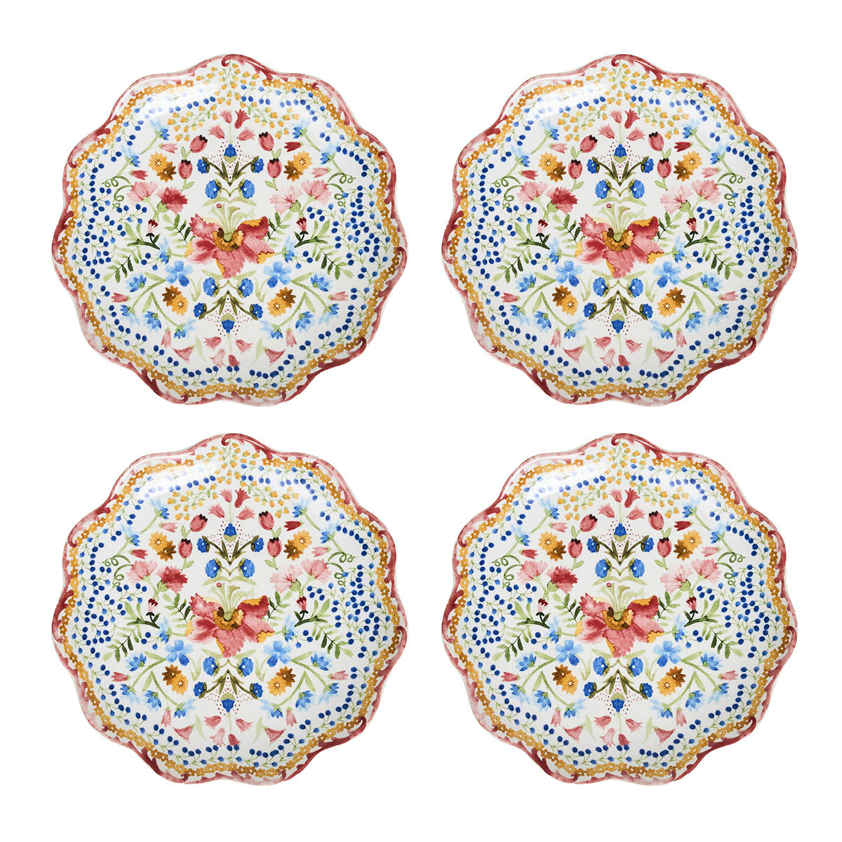 Sofia Side/Cocktail Plate Set of 4