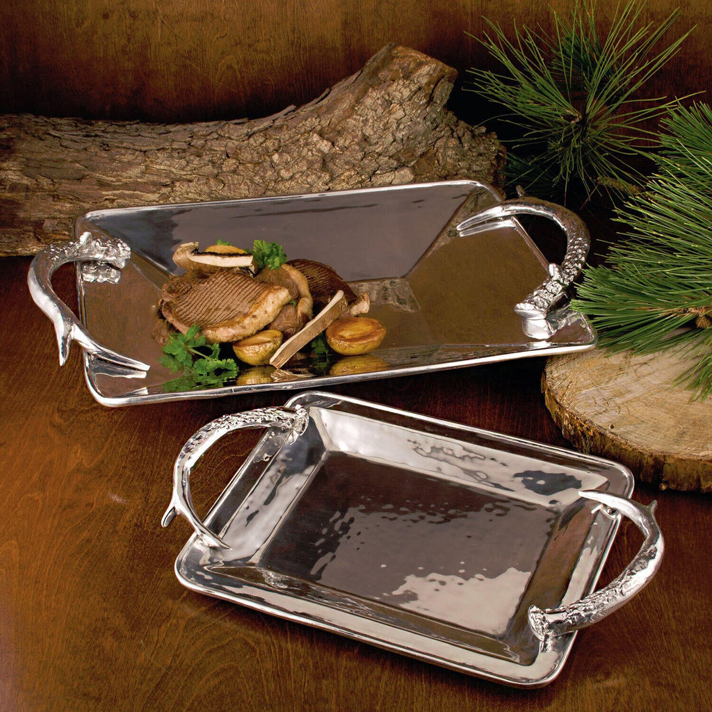 Western Antler Medium Rectangular Tray
