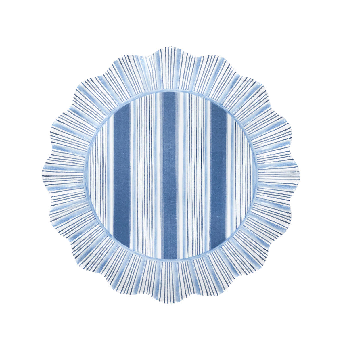 Cabana Stripe Melamine Dessert/Salad Set/4