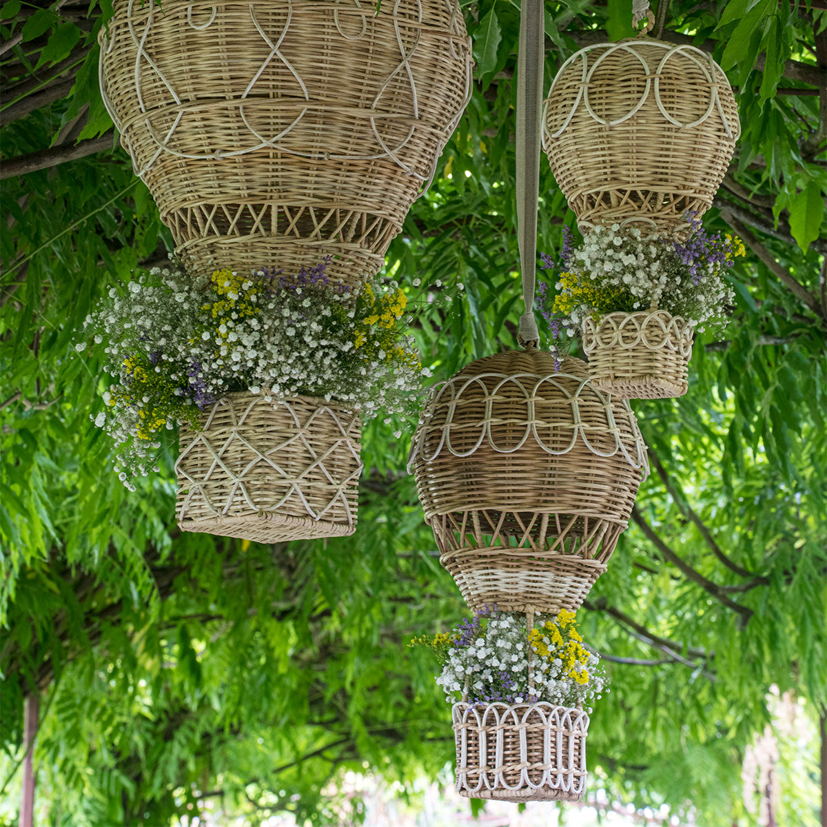 Provence Rattan 27” Hot Air Balloon