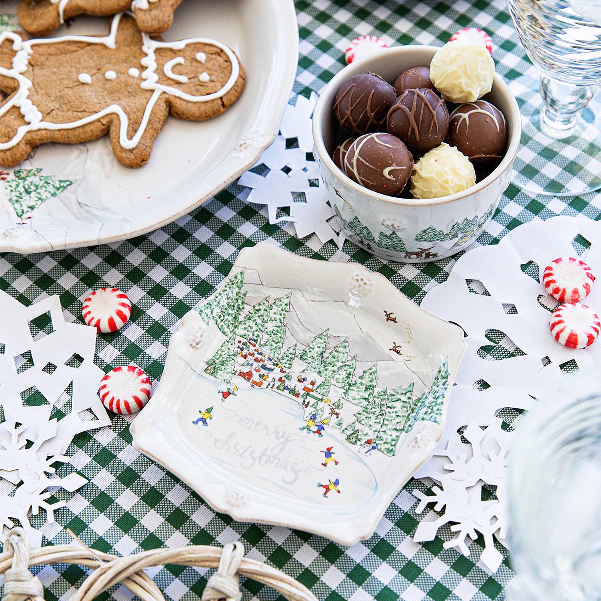 North Pole 5.5" Trinket Tray