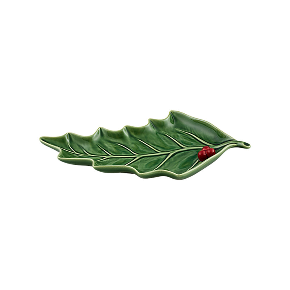 Large Leaf Holly Tray