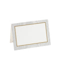 Place Card Moire Silver