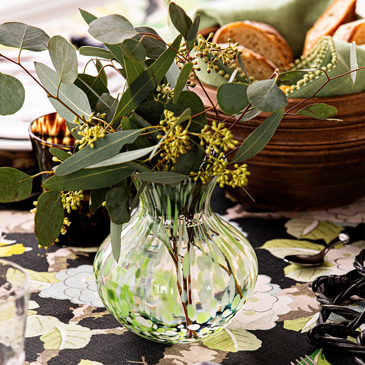 Puro 6" Vase Green