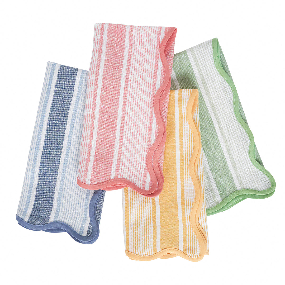 Cabana Stripe Napkin Assorted Set/4