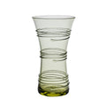 Ella 9" Corset Vase Green