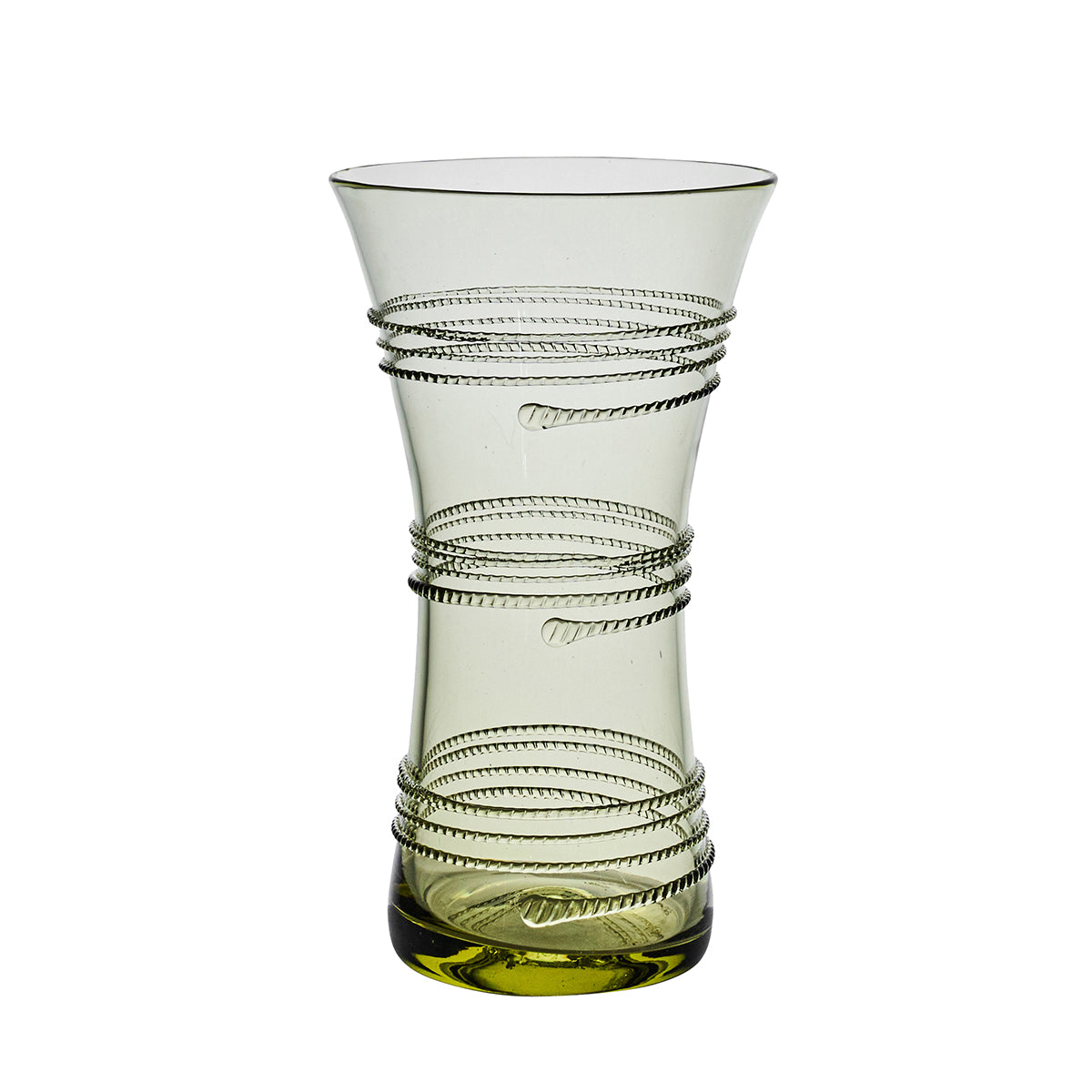 Ella 9" Corset Vase Green