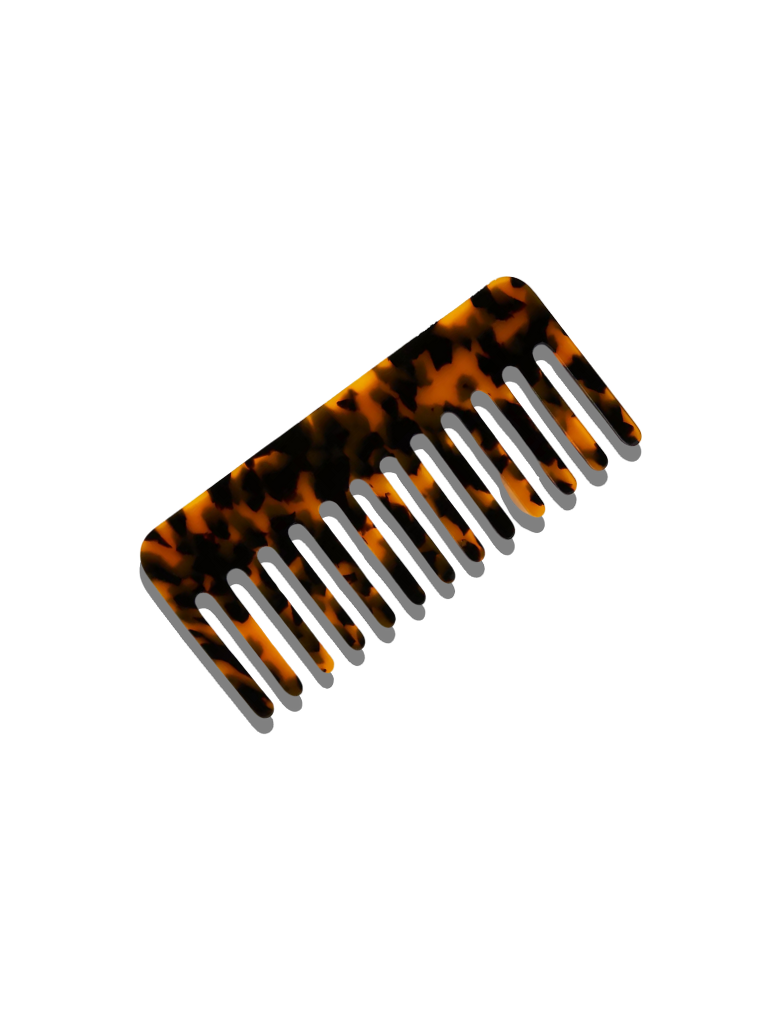 Detangling Wide Tooth Hair Comb Multi-Tortoise