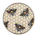 Gold Bee Beaded Placemat