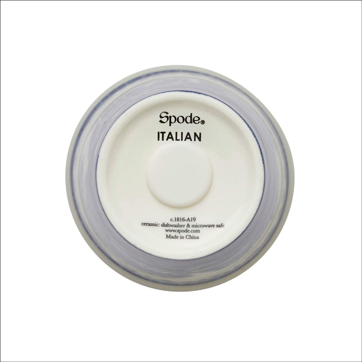 Spode Blue Italian Travel Mug