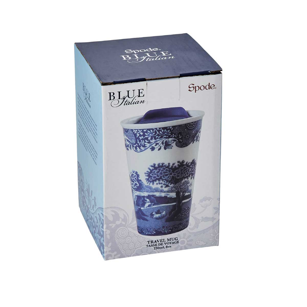 Spode Blue Italian Travel Mug