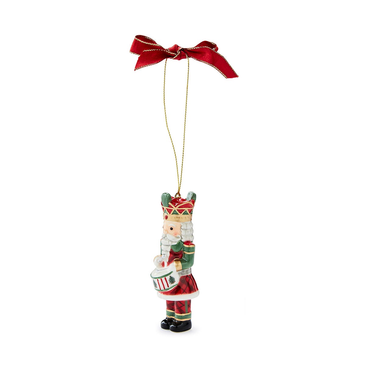 Spode Nutcracker Tartan Ornament