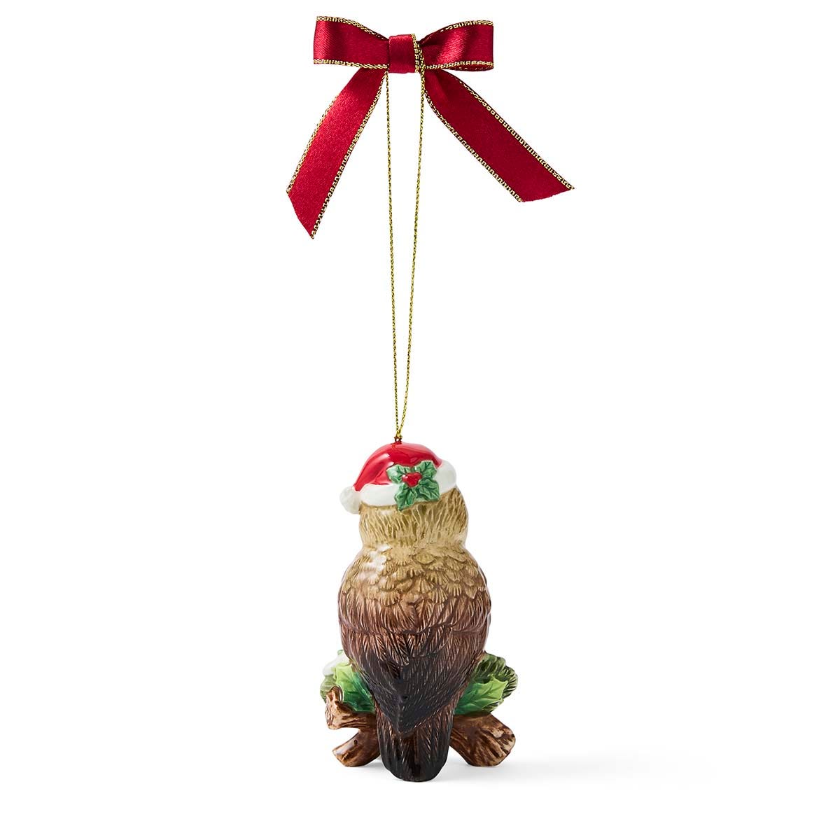 Spode Christmas Tree Owl Ornament