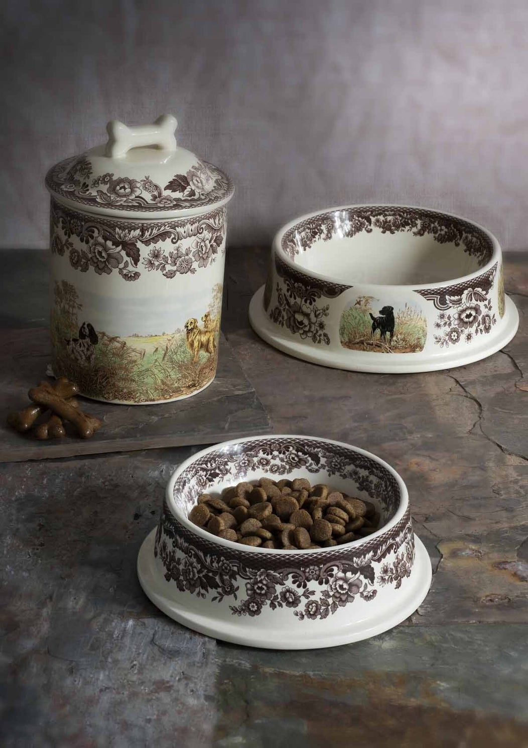 Spode Woodland 8.5 Inch Pet Bowl
