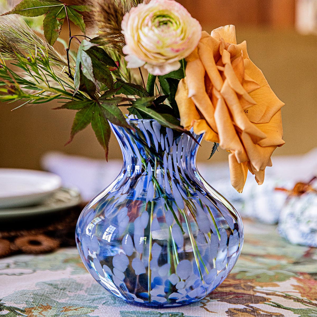 Puro 6" Vase Blue