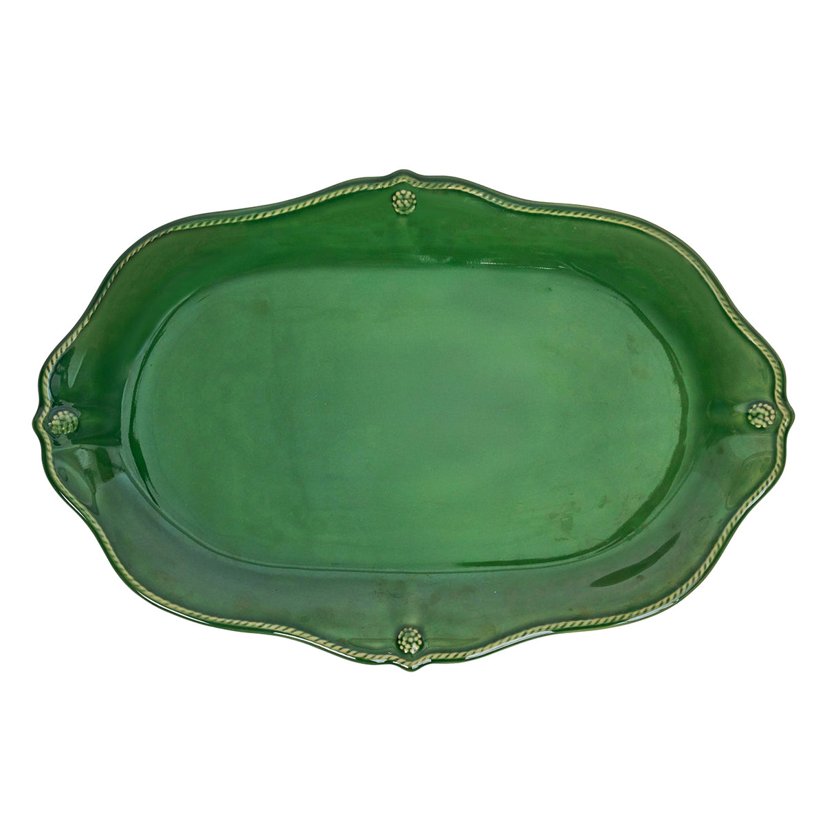 Berry & Thread 16" Platter Basil
