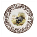 Woodland Salad Plate Black Bear