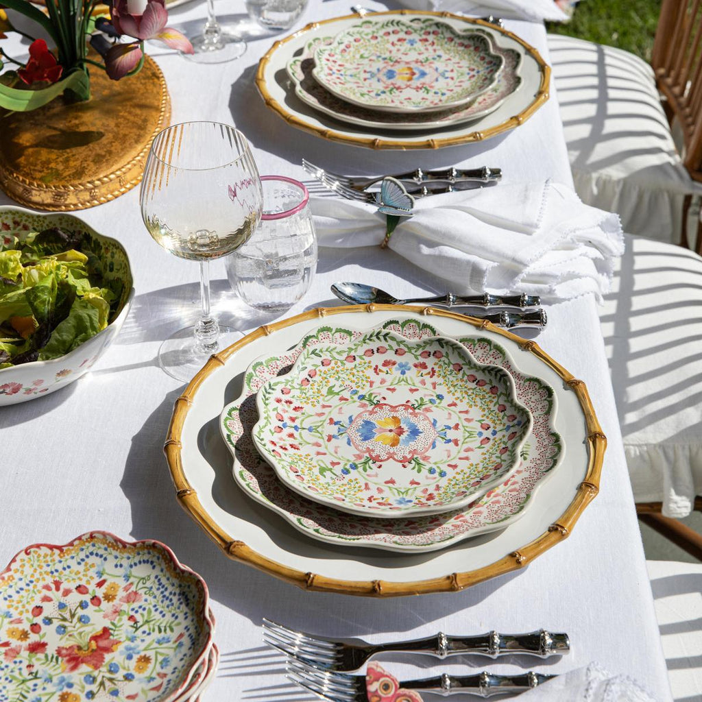 Sofia Dessert/Salad Plate - Multi