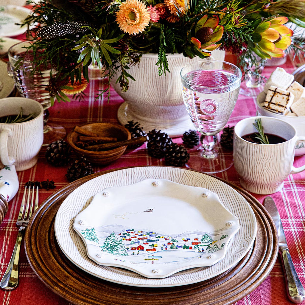 North Pole Dessert/Salad Plate