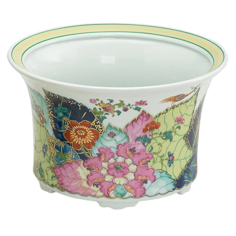 Tobacco Leaf Cachepot Large
