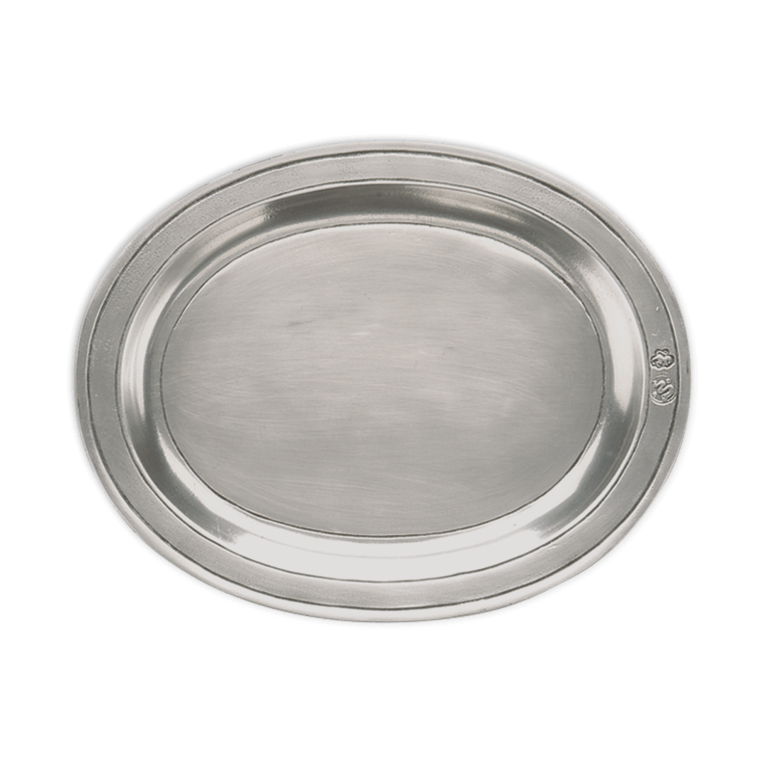 Oval Incised Tray X-Small