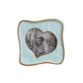 Frame Encanto Curved Heart 5x5 Sky Blue